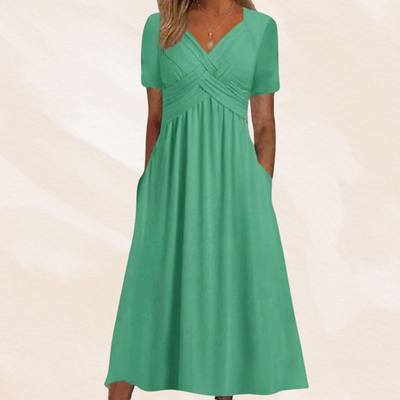 Mirella™ | Stylish V-neck Dress