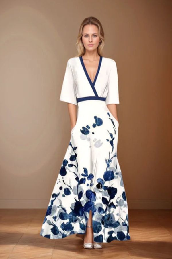 Isabella | Timeless Elegance Floral Dress