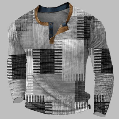 Antoine Colorblock Henley Shirt