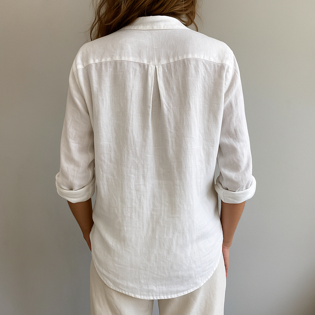 Effen™| Relaxed Cotton Spring Blouse