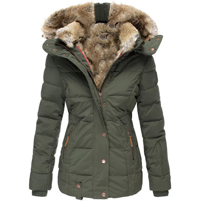 Dupont™ | Warm Winter Coat with Fur Lining