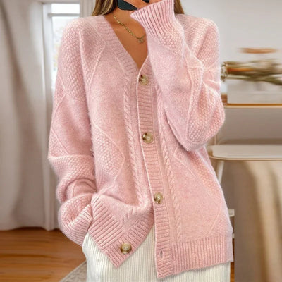 Eloise | Cozy Cable-Knit Cardigan