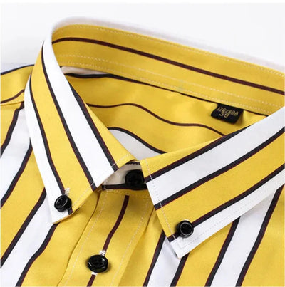 Givalli - Casual Striped Men's Shirt