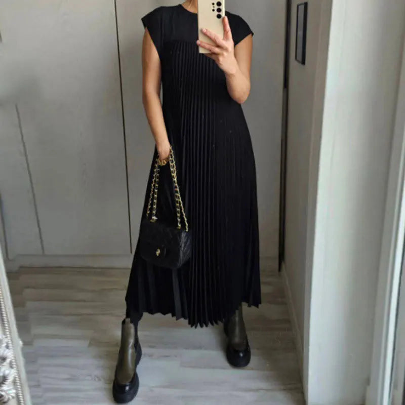 Tamara | Elegant Pleated Maxi Dress