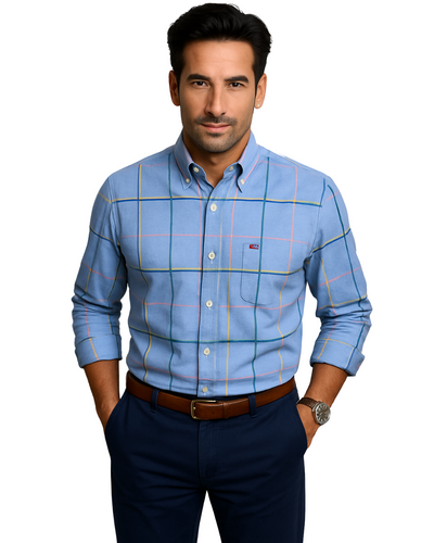 Givalli - Elegant men's cotton shirt