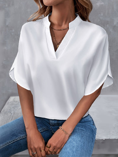 Lexa | Relaxed Fit V-Neck Blouse
