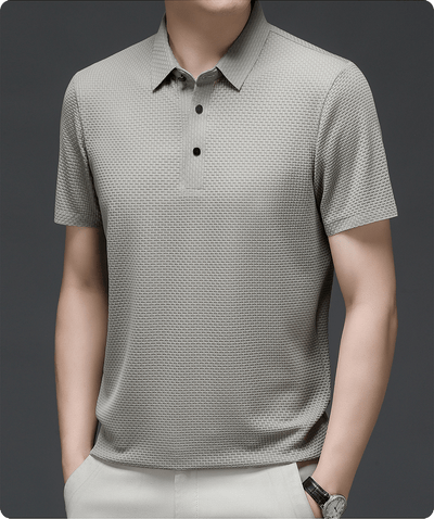Bracciano Silk Polo Shirt